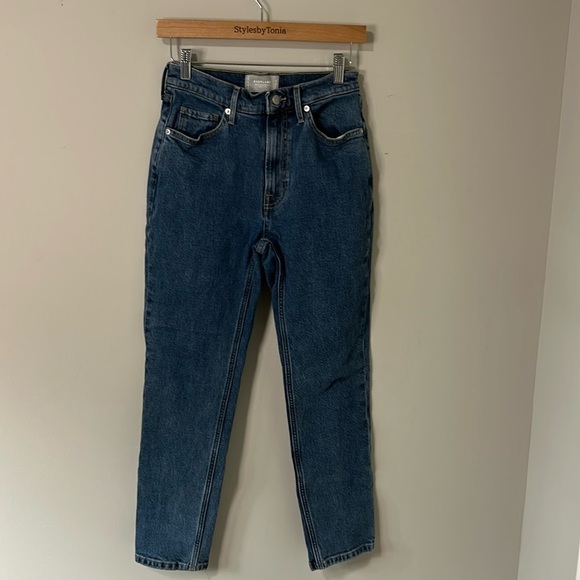 EVERLANE Jean The Original Cheeky Organic Cotton High Rise Sz 26 - Picture 3 of 16